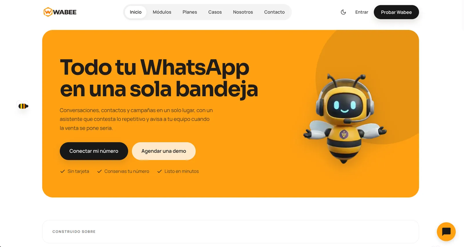 Captura: WABEE: atención por WhatsApp con asistente de IA